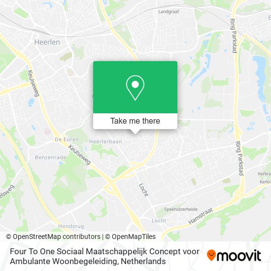 Four To One Sociaal Maatschappelijk Concept voor Ambulante Woonbegeleiding map