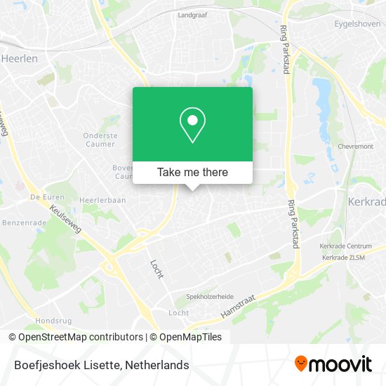 Boefjeshoek Lisette map