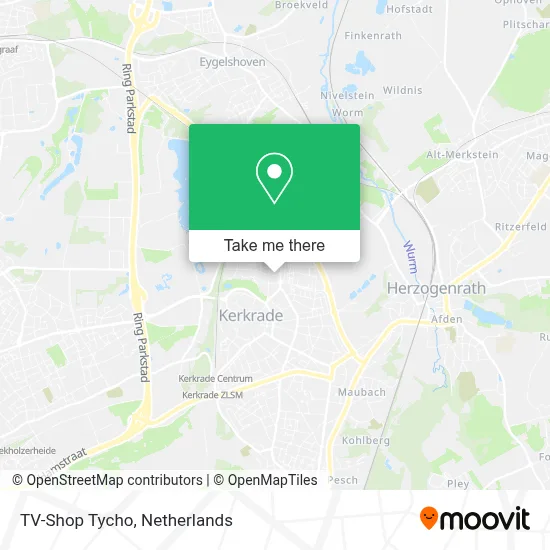 TV-Shop Tycho map