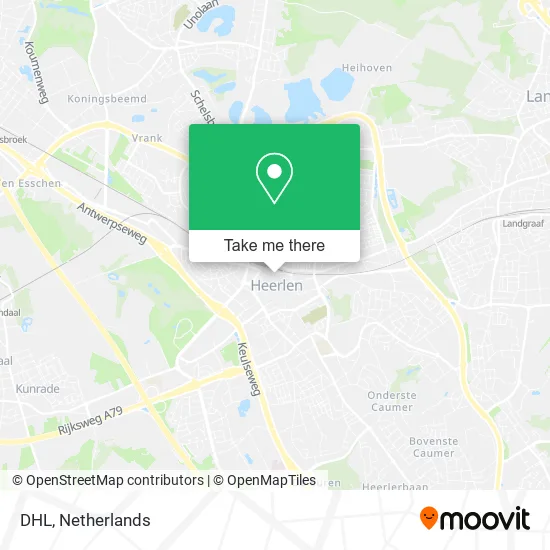 DHL map