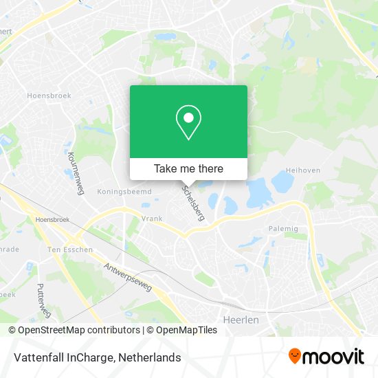 Vattenfall InCharge map