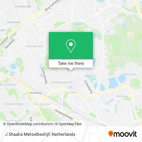 J Shaaka Metselbedrijf map