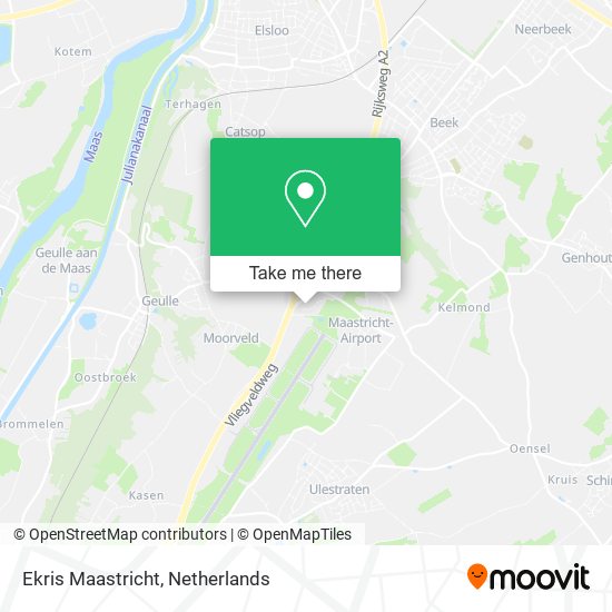 Ekris Maastricht map