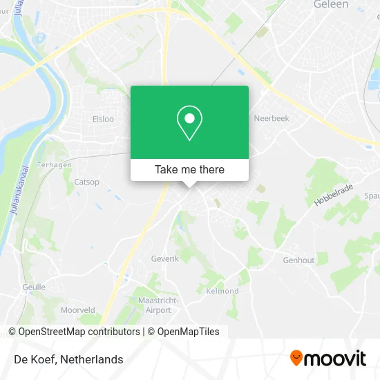 De Koef map