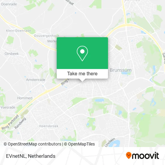 EVnetNL map