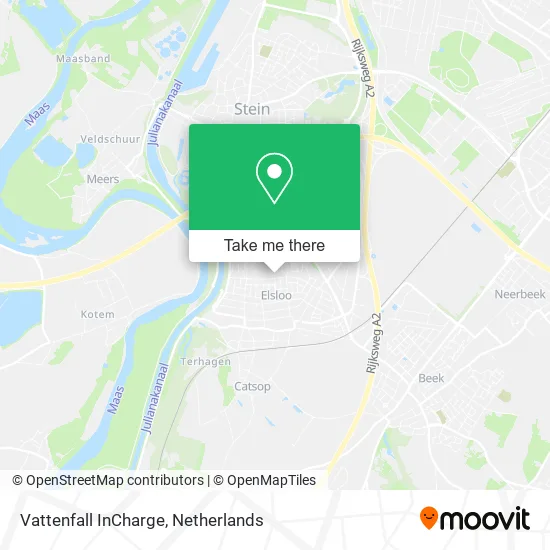 Vattenfall InCharge map