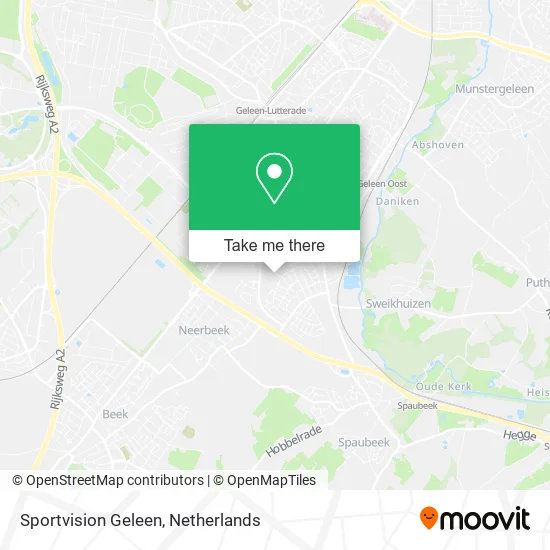 Sportvision Geleen map
