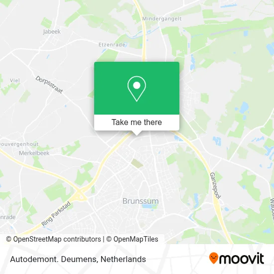 Autodemont. Deumens map