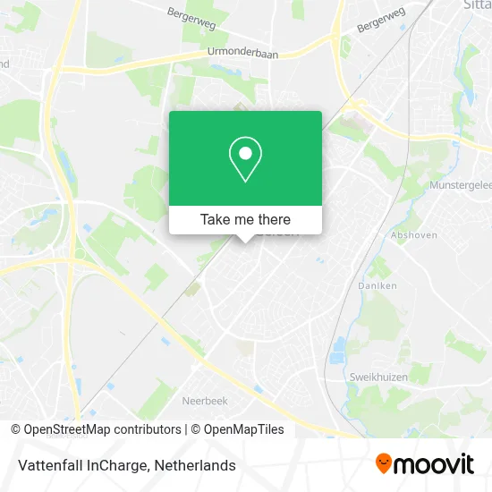 Vattenfall InCharge map