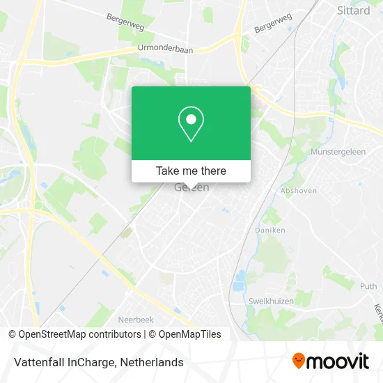 Vattenfall InCharge Karte