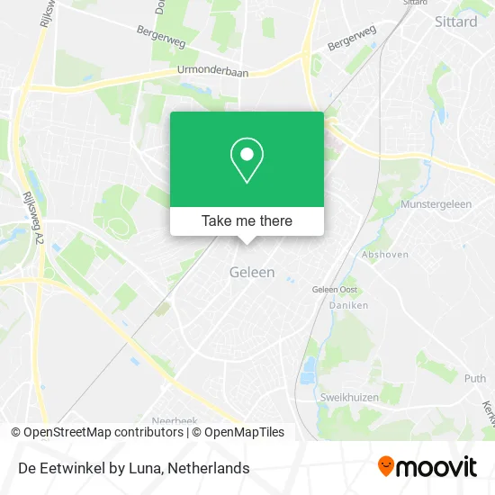 De Eetwinkel by Luna map