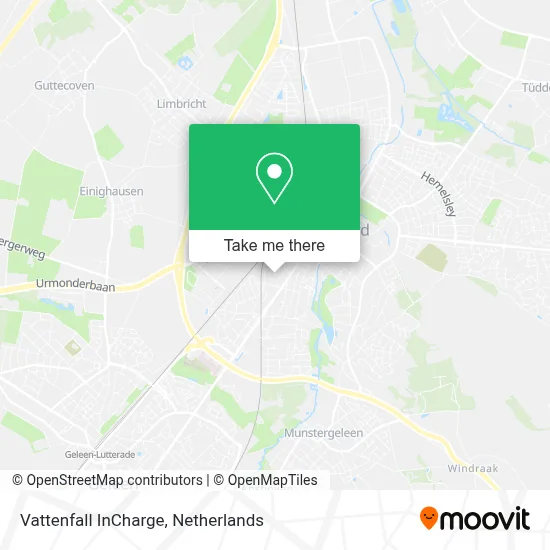 Vattenfall InCharge map