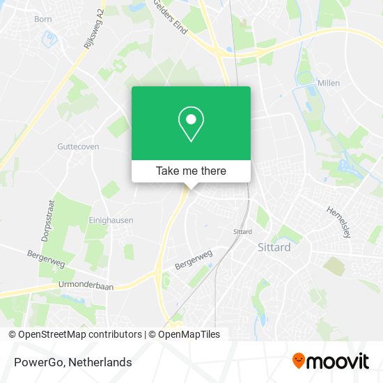 PowerGo map