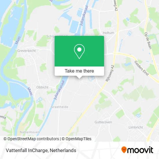Vattenfall InCharge map