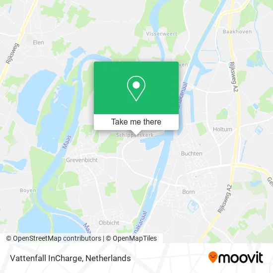 Vattenfall InCharge map
