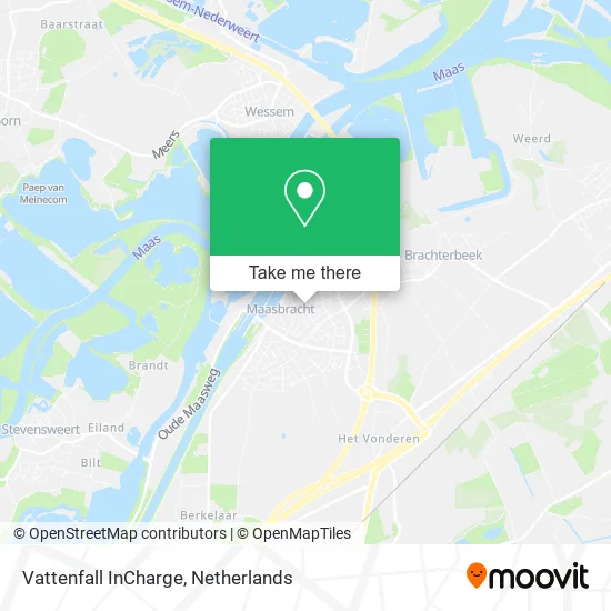 Vattenfall InCharge map