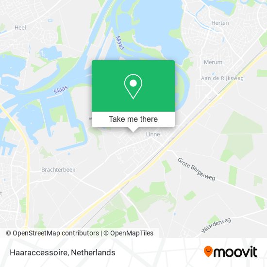 Haaraccessoire map