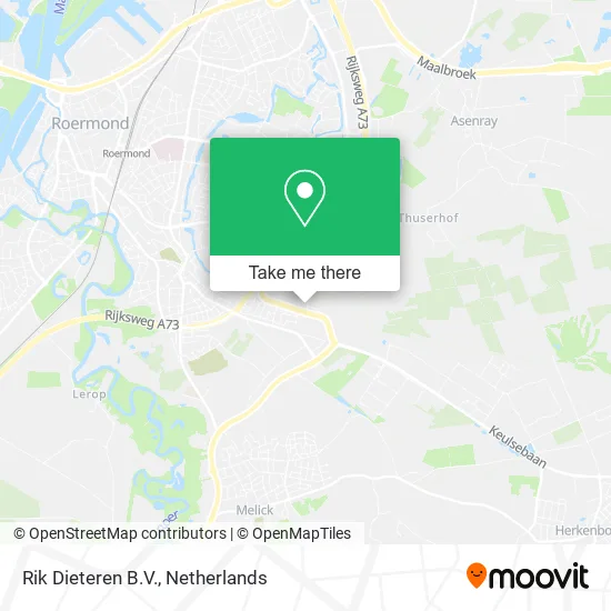 Rik Dieteren B.V. map