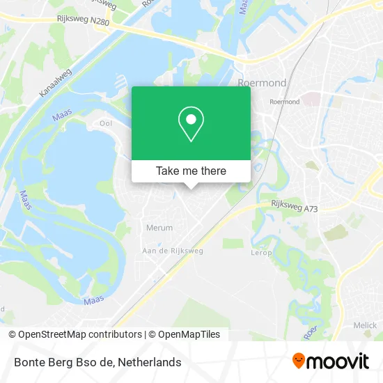 Bonte Berg Bso de map