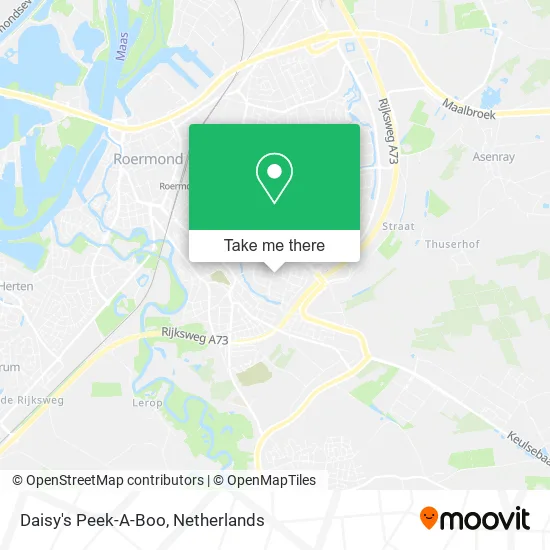 Daisy's Peek-A-Boo map