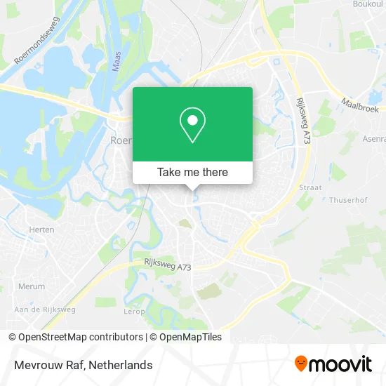 Mevrouw Raf map