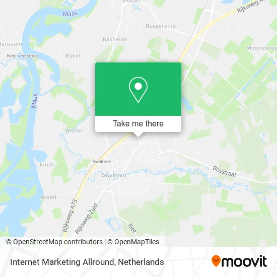 Internet Marketing Allround map