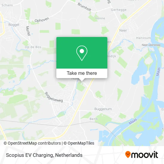 Scopius EV Charging map