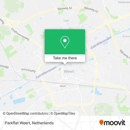 Parkflat Weert map