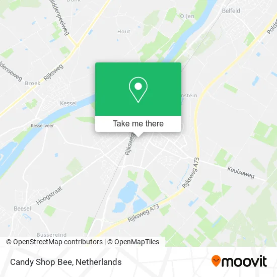 Candy Shop Bee map