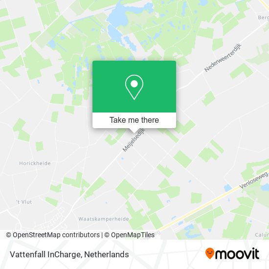 Vattenfall InCharge map