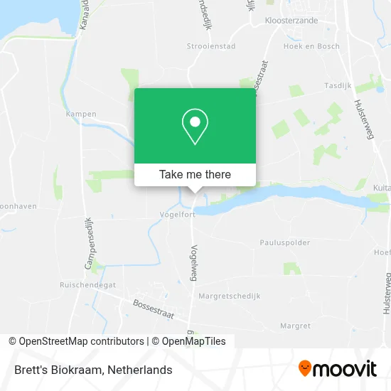 Brett's Biokraam map