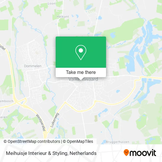 Meihuisje Interieur & Styling Karte