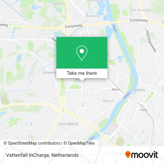 Vattenfall InCharge Karte