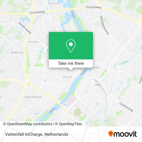 Vattenfall InCharge Karte