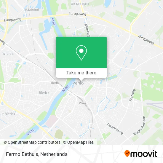 Fermo Eethuis map