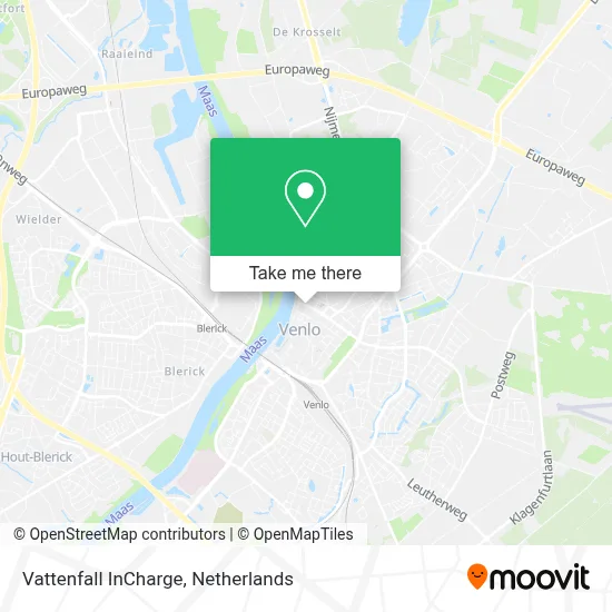 Vattenfall InCharge Karte