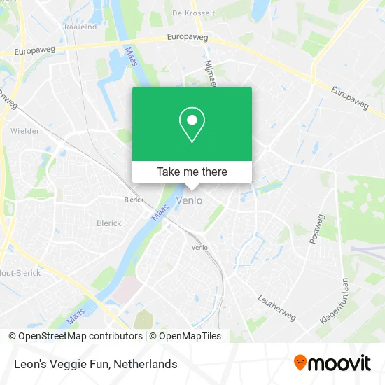 Leon's Veggie Fun map