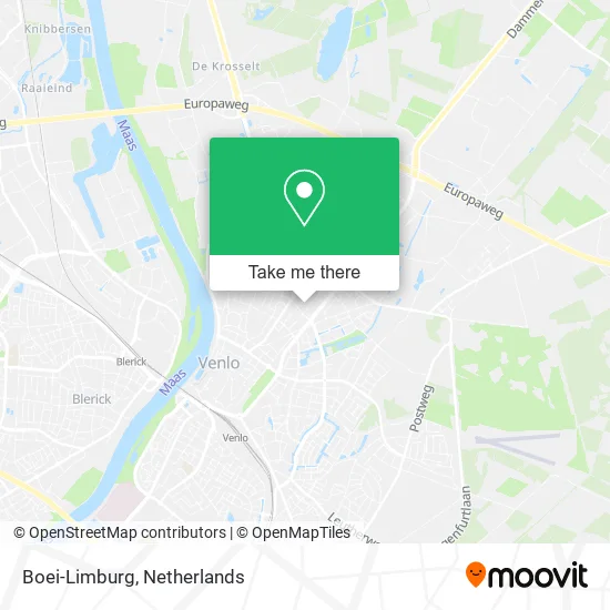 Boei-Limburg map