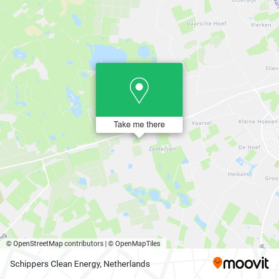 Schippers Clean Energy map