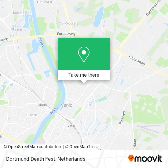 Dortmund Death Fest map