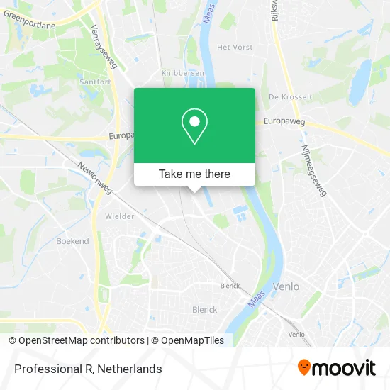 Professional R map