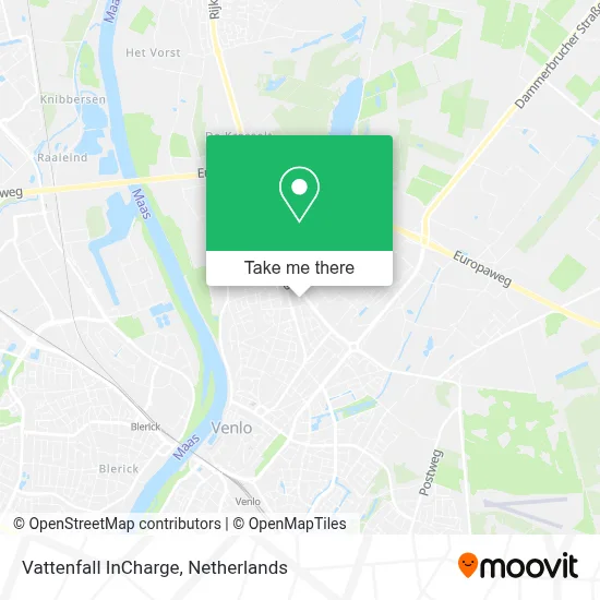 Vattenfall InCharge Karte