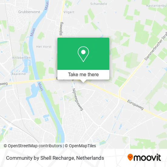 Community by Shell Recharge map