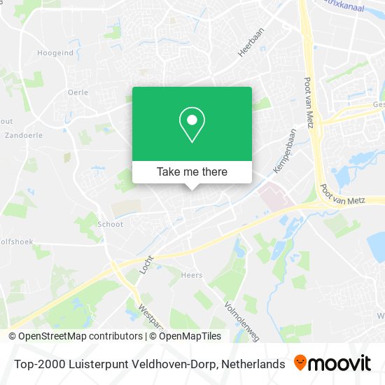 Top-2000 Luisterpunt Veldhoven-Dorp map