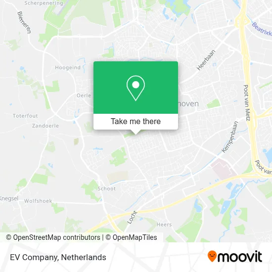 EV Company map