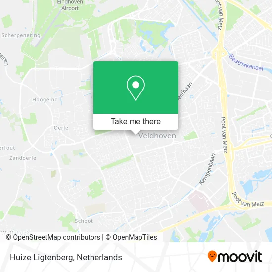 Huize Ligtenberg map