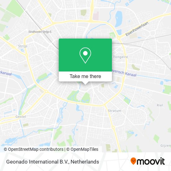 Geonado International B.V. map
