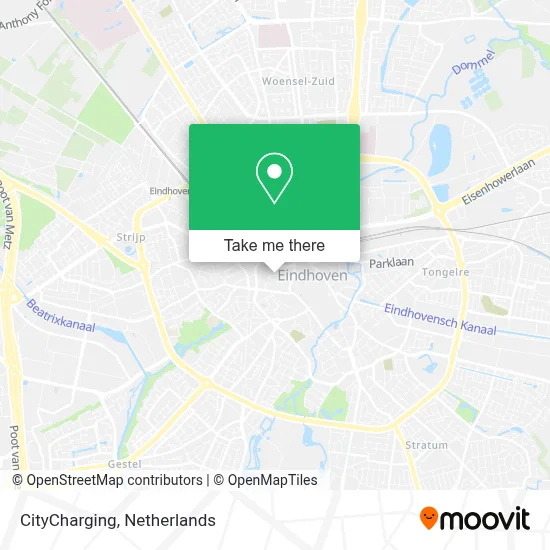 CityCharging map