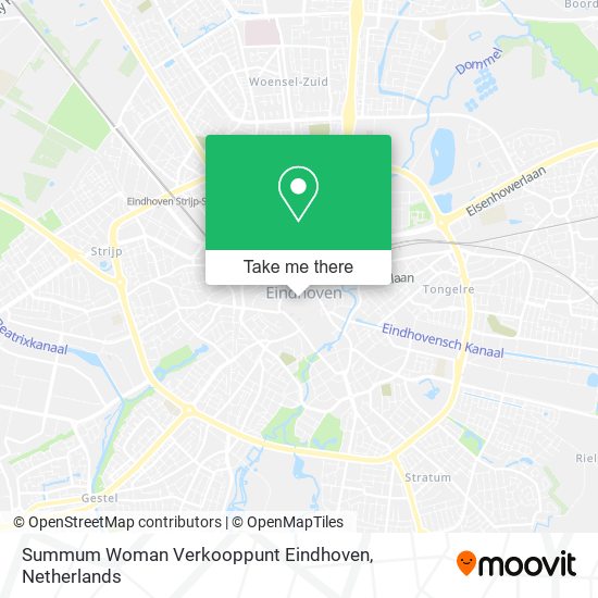 Summum Woman Verkooppunt Eindhoven map