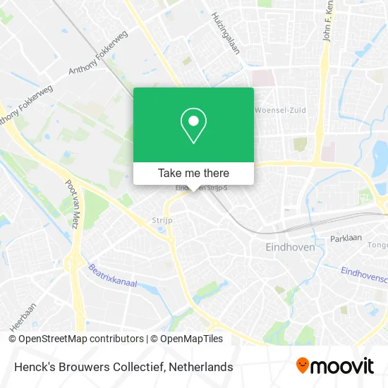 Henck's Brouwers Collectief Karte